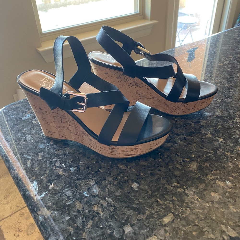 Frank Sarto wedges size 7